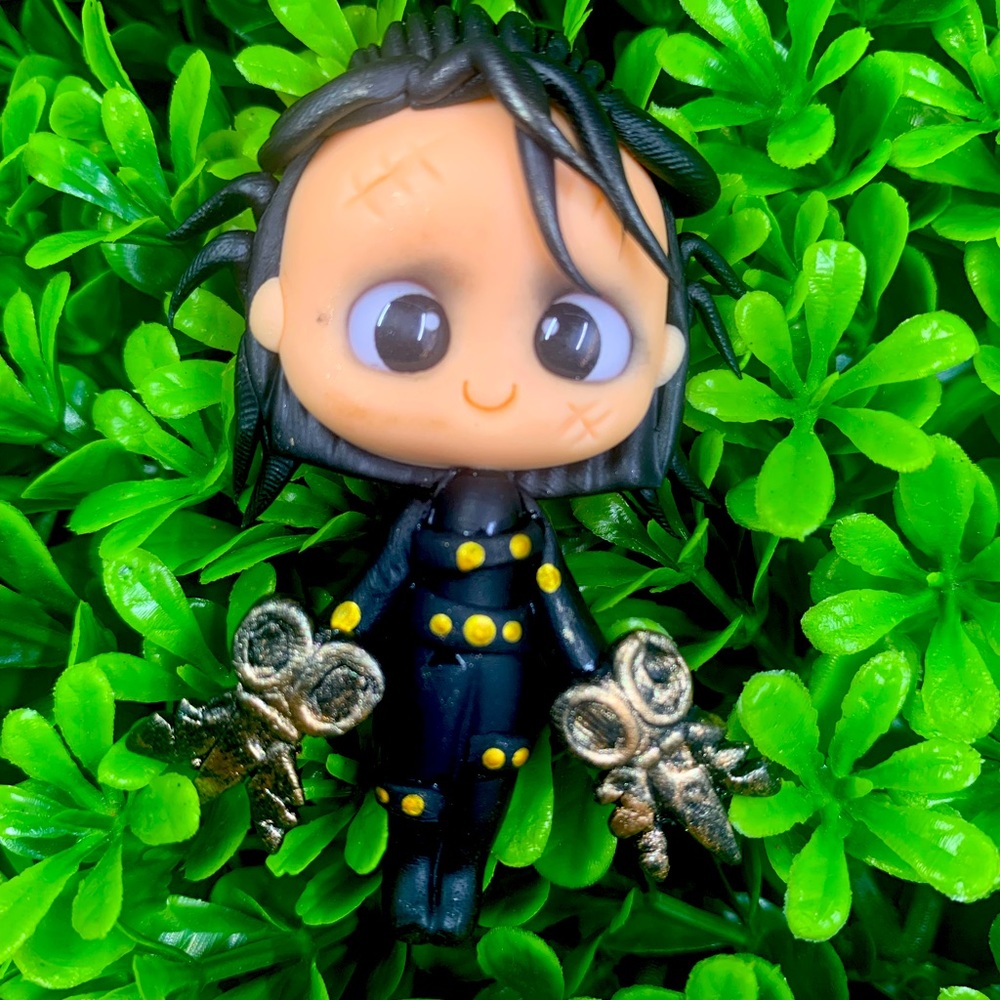 Edwards scissor hands clay doll